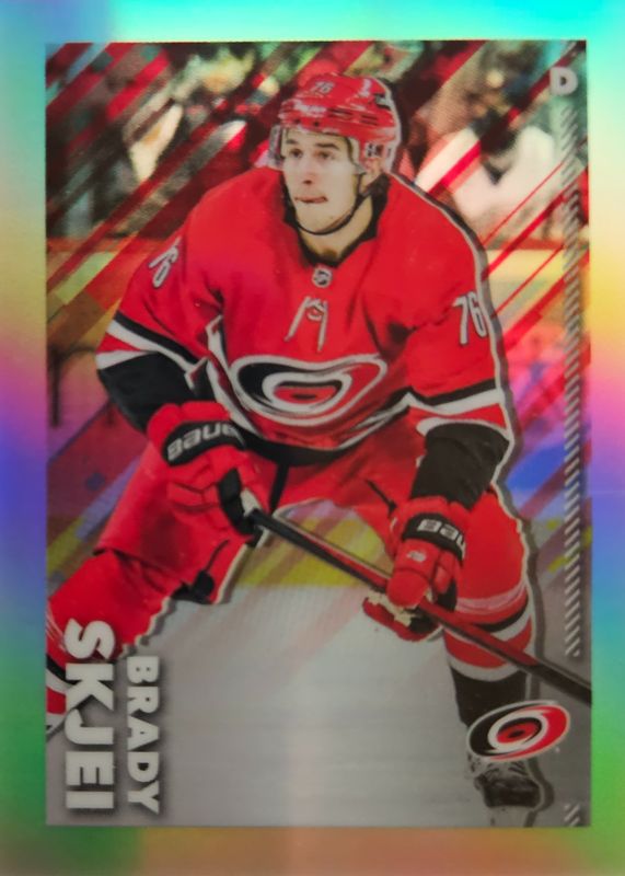 2022 Topps Chrome NHL Sticker Collection #98 Refractor /99