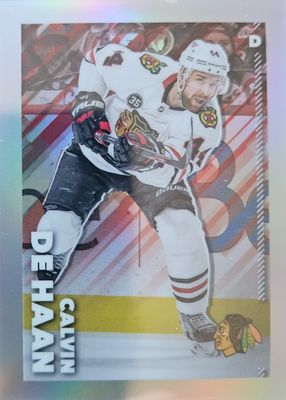2022 Topps Chrome NHL Sticker Collection #115 Refractor /99