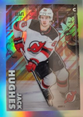 2022 Topps Chrome NHL Sticker Collection #295 Refractor /99
