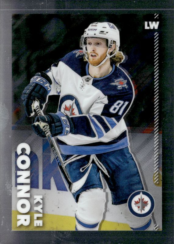 Kyle Connor 2022 Topps Chrome NHL Sticker Collection #538 Base SGC 9.5