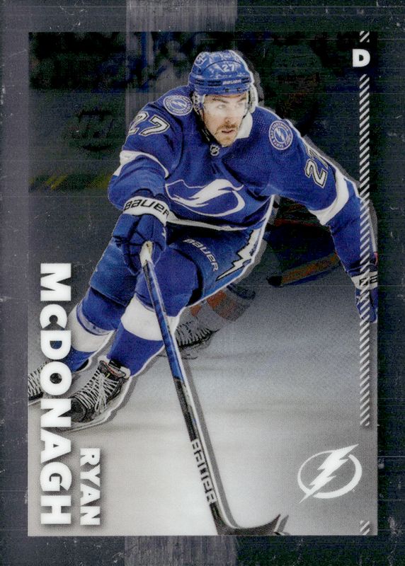 Ryan McDonagh 2022 Topps Chrome NHL Sticker Collection #458 Base RAW