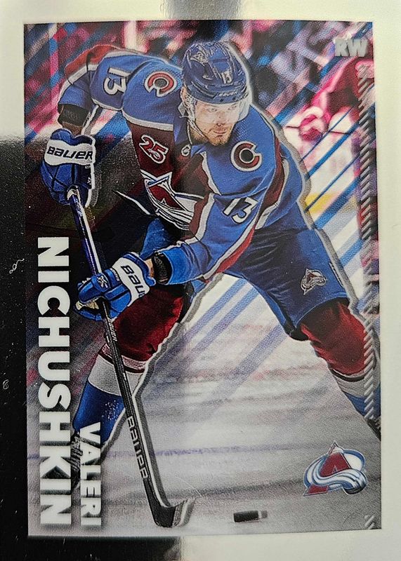 Valeri Nichushkin 2022 Topps Chrome NHL Sticker Collection #133 Base SGC 9.5