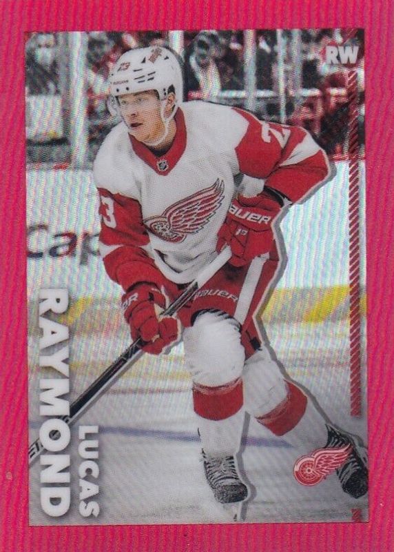 2022 Topps Chrome NHL Sticker Collection #179 Red Refractor /5