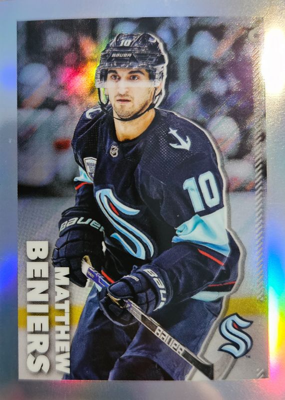 2022 Topps Chrome NHL Sticker Collection #424 Refractor /99