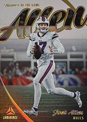 2023 Luminance #NG-3 Names of the Game /(SSP)