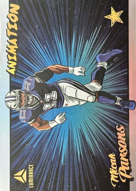 Micah Parsons 2023 Luminance #ANI-19 Animation SGC 9.5