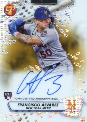 2023 Topps Pristine #PA-FA Pristine Autographs - Gold Refractor /50