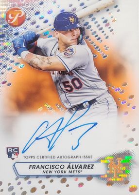 2023 Topps Pristine #PA-FA Pristine Autographs - Orange Refractor /25