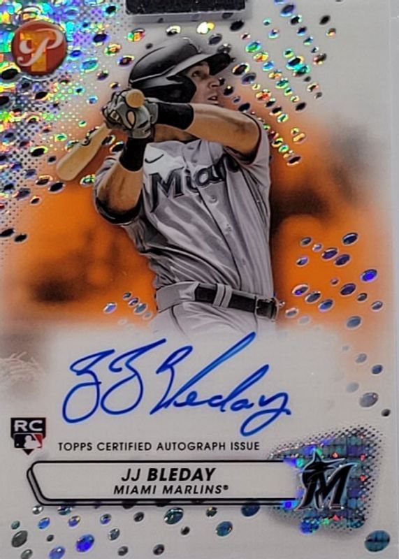 JJ Bleday 2023 Topps Pristine #PA-JBL Pristine Autographs - Orange Refractor /25 Rookie SGC 10