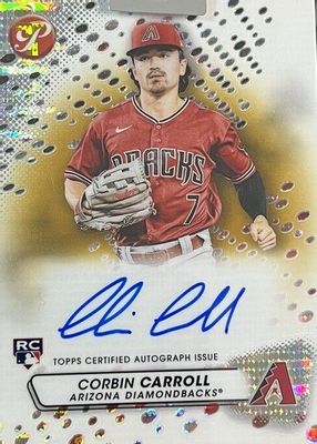 2023 Topps Pristine #PA-CC Pristine Autographs - Gold Refractor /50