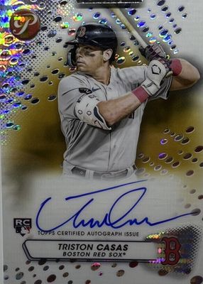 2023 Topps Pristine #PA-TC Pristine Autographs - Gold Refractor /50