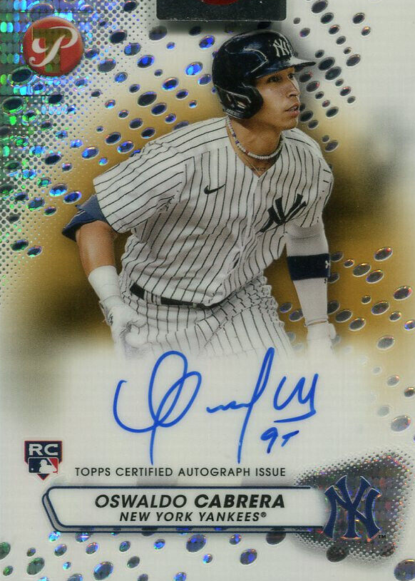 Oswaldo Cabrera Baseball Cards Price Guide - Sports Card