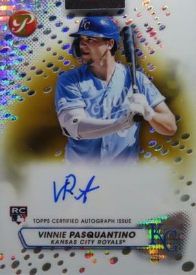2023 Topps Pristine #PA-VP Pristine Autographs - Gold Refractor /50