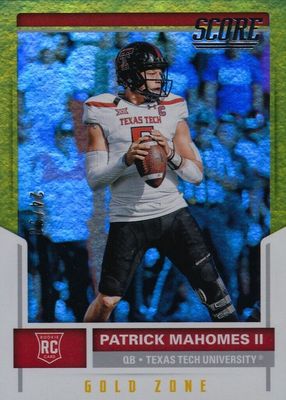 2017 Score #403 Gold Zone /50