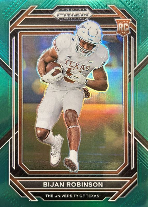 2020 Leaf Bijan Robinson 1st Printed Army All-American Rookie Card #03 – Texas/Ohio State