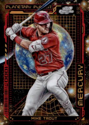 2023 Topps Chrome Cosmic #PPM-2 Planetary Pursuit - Mercury