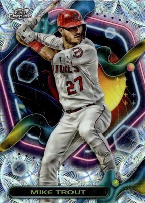 2023 Topps Chrome Cosmic #129 Nucleus Refractor