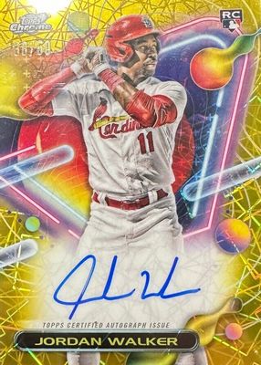 2023 Topps Chrome Cosmic #CCA-JW Autographs - Gold Interstellar Refractor /50