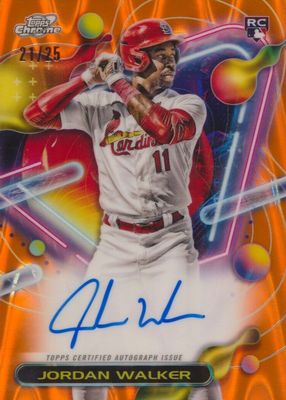 2023 Topps Chrome Cosmic #CCA-JW Autographs - Orange Galactic Refractor /25