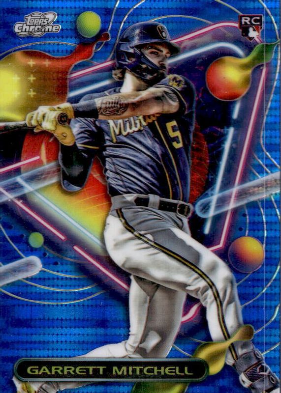 2023 Topps Chrome Cosmic #154 Blue Moon Refractor /99