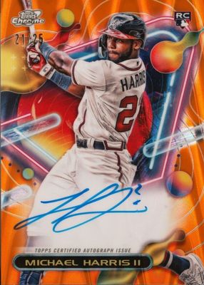 2023 Topps Cosmic Chrome #CCA-MH Autographs - Orange Galactic Refractor /25