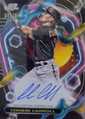 2023 Topps Cosmic Chrome #CCA-CCA Autographs - Black Eclipse Refractor /10
