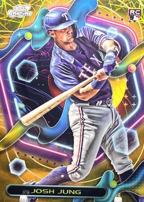 2023 Topps Chrome Cosmic #95 Gold Interstellar Refractor /50