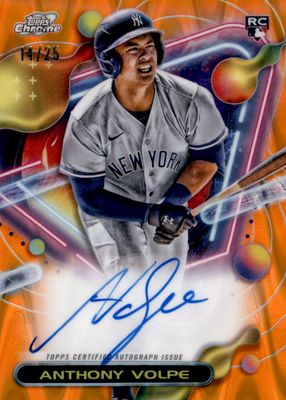 2023 Topps Cosmic Chrome #CCA-AVO Autographs - Orange Galactic Refractor /25