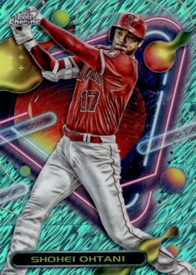 2023 Topps Chrome Cosmic #91 Aqua Equinox Refractor /199
