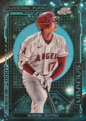 2023 Topps Chrome Cosmic #PPU-7 Planetary Pursuit - Uranus