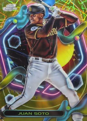 2023 Topps Cosmic Chrome #184 Gold Interstellar Refractor /50