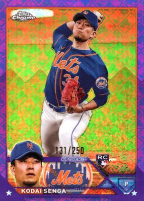 2023 Topps Chrome Logofractor Edition #217 Purple /250