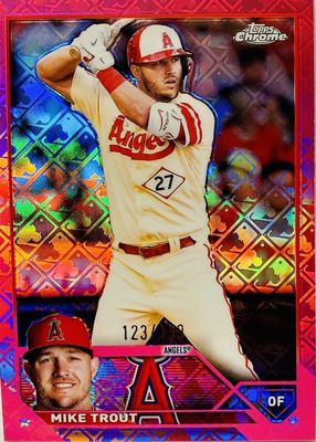 2023 Topps Chrome Logofractor Edition #27 Pink /199