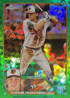 2023 Topps Chrome Logofractor Edition #2 Green /99