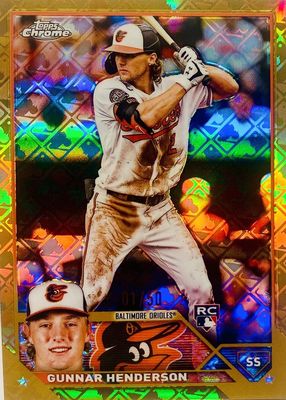 2023 Topps Chrome Logofractor Edition #2 Gold /50