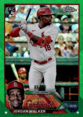 2023 Topps Chrome Logofractor Edition #209 Green /99