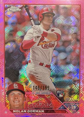 2023 Topps Chrome Logofractor Edition #192 Pink /199