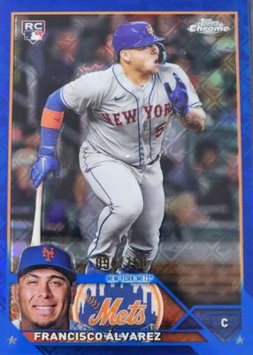 2023 Topps Chrome Logofractor Edition #203 Blue /150