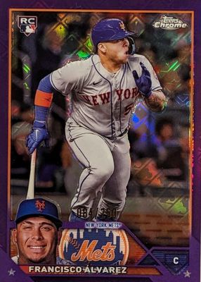 2023 Topps Chrome Logofractor Edition #203 Purple /250