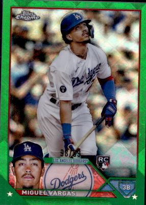 2023 Topps Chrome Logofractor Edition #161 Green /99