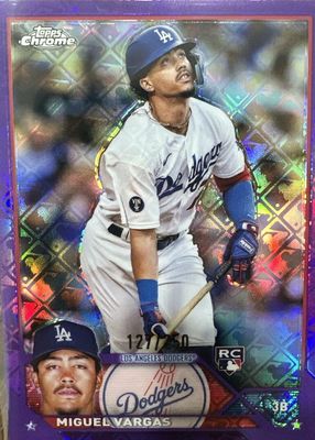 2023 Topps Chrome Logofractor Edition #161 Purple /250