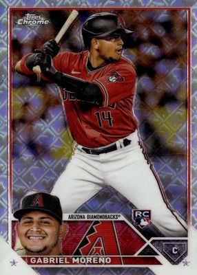 2023 Topps Chrome Logofractor Edition #189 Base