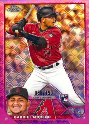 2023 Topps Chrome Logofractor Edition #189 Pink /199