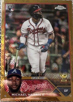 2023 Topps Chrome Logofractor Edition #79 Gold /50