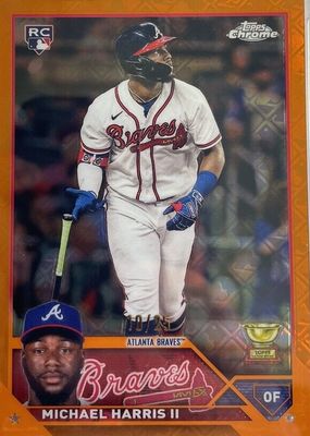2023 Topps Chrome Logofractor Edition #79 Orange /25