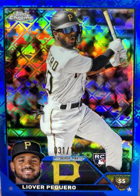 2023 Topps Chrome Logofractor Edition #72 Blue /150