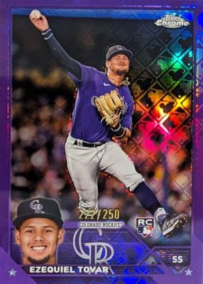 2023 Topps Chrome Logofractor Edition #106 Purple /250