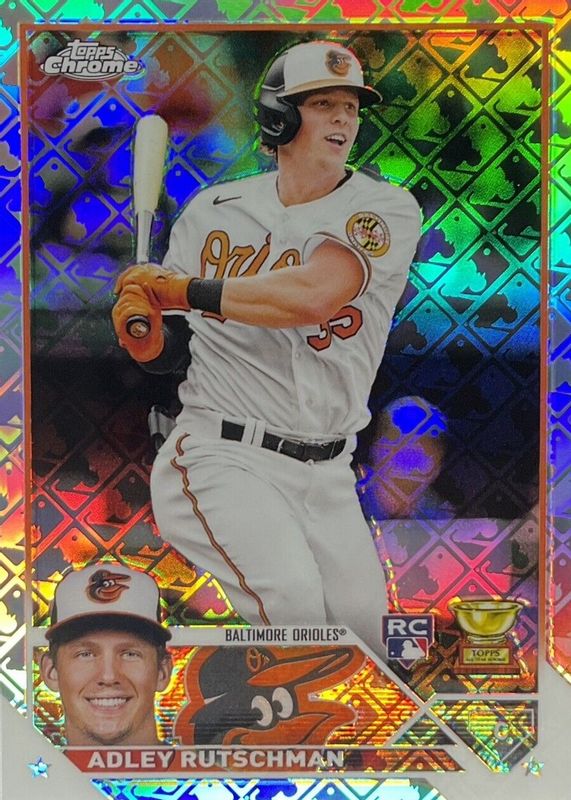 Adley Rutschman [Refractor] #1 Prices [Rookie], 2023 Topps Chrome