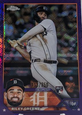 2023 Topps Chrome Logofractor Edition #182 Purple /250