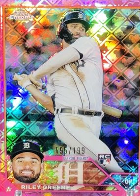 2023 Topps Chrome Logofractor Edition #182 Pink /199